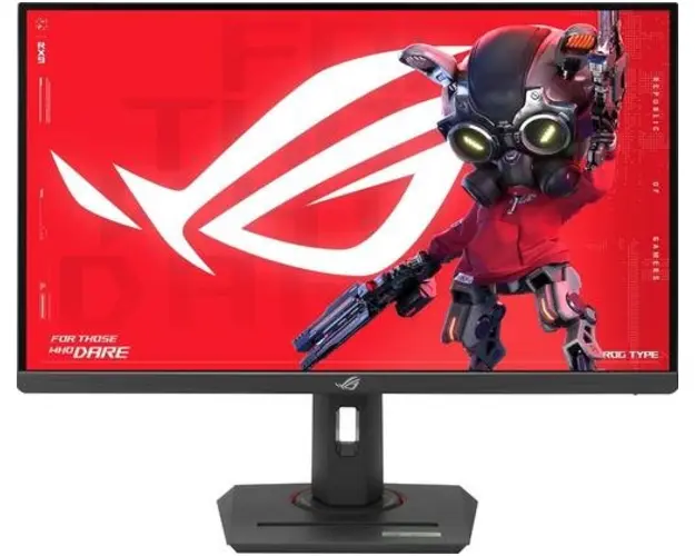 Monitor Gaming Fast IPS Asus ROG Strix 27inch XG27ACG, QHD (2560 x 1440), HDMI, DisplayPort, Pivot, 180 Hz, 1 ms (Negru)