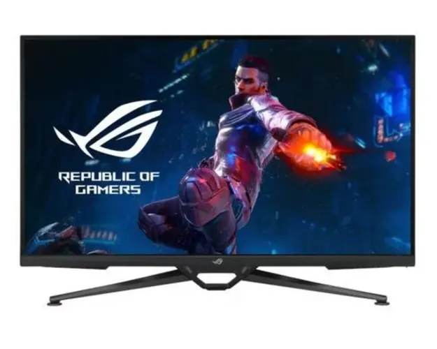 Monitor Gaming Fast IPS LED Asus ROG Swift 38inch PG38UQ, UHD (3840x2160), HDMI, DisplayPort, Boxe, 144 Hz, 1 ms (Negru)