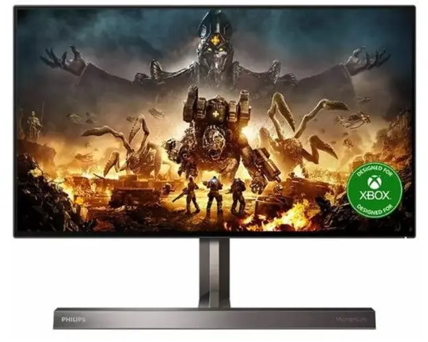 Monitor Gaming Nano IPS WLED Philips 27inch 279M1RV/00, Ultra HD (3840 x 2160), HDMI, DisplayPort, Nvidia G-Sync, Ambiglow, Boxe, 144 Hz, 1 ms (Negru)
