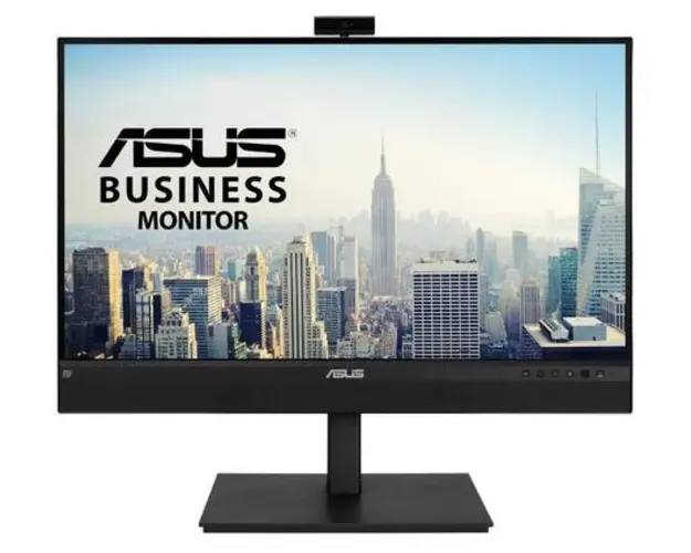 Monitor IPS LED ASUS 27inch BE27ACSBK, QHD (2560 x 1440), HDMI, DisplayPort, Camera Web 2 Mpx, Pivot, Boxe (Negru) 