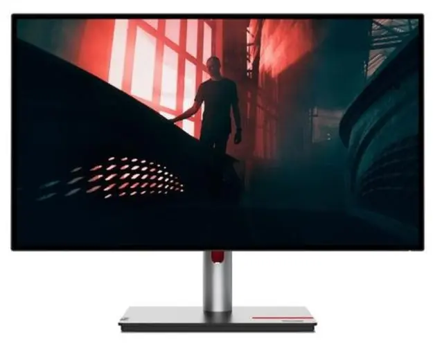 Monitor IPS LED Lenovo ThinkVision 27inch P27h-30, OHD (2560 x 1440), HDMI, DisplayPort, Pivot (Negru)