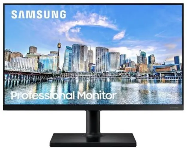 Monitor IPS LED Samsung 27inch LF27T452FQRXEN, Full HD (1920 x 1080), HDMI, DisplayPort, AMD FreeSync (Negru) 