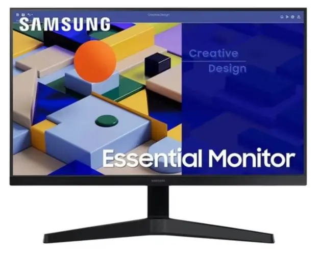 Monitor IPS LED Samsung 27inch LS27C310EAUXEN, Full HD (1920 x 1080), VGA, HDMI, AMD FreeSync (Negru)