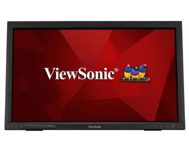 Monitor TN LED ViewSonic 21.5inch TD2223, Full HD (1920 x 1080), VGA, DVI, HDMI, Boxe, Touchscreen, 75 Hz (Negru)