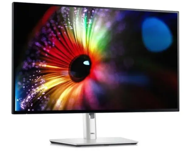 Monitor IPS LED Dell 27inch U2724D, QHD (2560 x 1440), HDMI, DisplayPort, Pivot, 120 Hz (Argintiu)