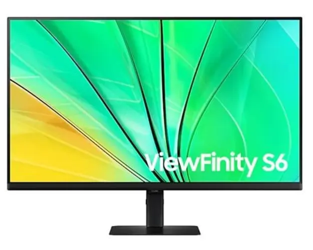 Monitor IPS LED Samsung 32inch LS32D600EAUXEN, QHD (2560 x 1440), HDMI, DisplayPort, Pivot, 100 Hz, 5 ms (Negru)