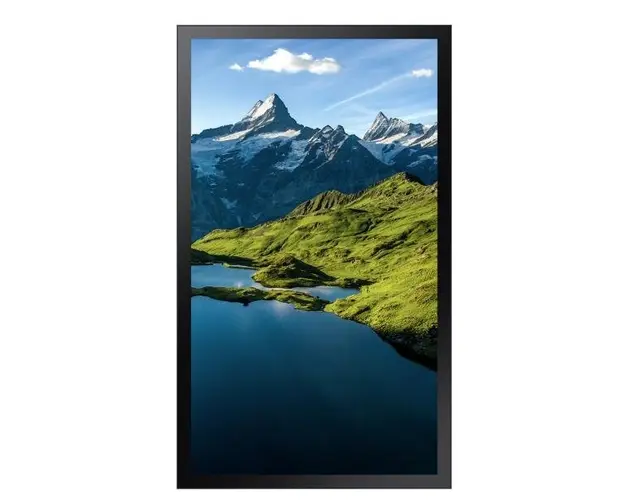 Ecran Profesional VA LED Samsung 75inch LH75OHAEBGBXEN, UHD (3840 x 2160), HDMI, DisplayPort, Retea (Negru)