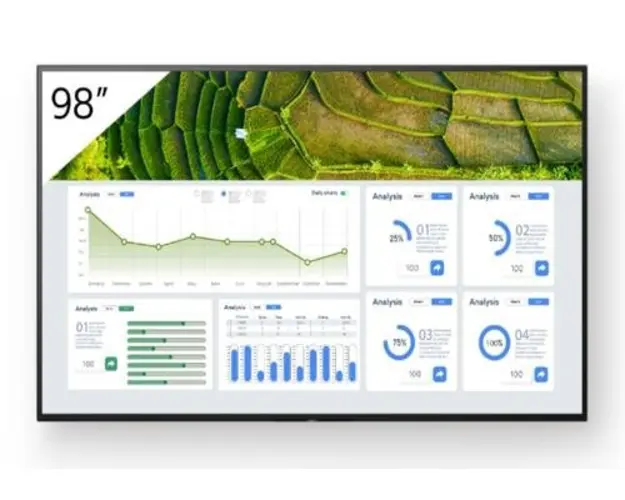 Ecran Profesional VA LED Sony 85inch FW-98BZ30L, UHD (3840 x 2160), HDMI, WiFi (Negru)