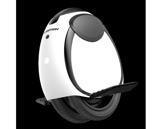 Monociclu electric Inmotion E20, Viteza 20 km/h, Autonomie 30km, Motor 450 W, IPX5, roata 10inch (Alb/Negru)
