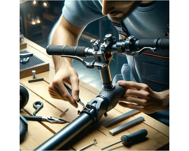 Montat/ Demontat maneta acceleratie trotineta electrica