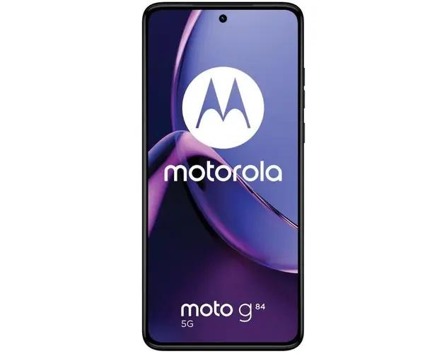 Telefon Mobil Motorola Moto G84, Procesor Qualcomm SM6375 Snapdragon 695 5G Octa-Core, P-OLED Capacitive touchscreen 6.5inch, 12GB RAM, 256GB Flash, Camera Duala 50+8MP, 5G, Wi-Fi, Dual SIM, Android (Albastru inchis)