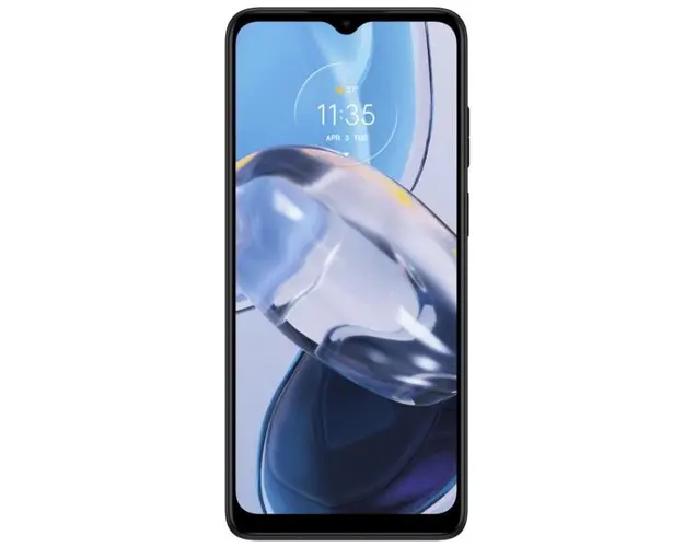 Telefon Mobil Motorola Moto E22, Procesor Mediatek MT6765V/CB Helio G37, IPS LCD Capacitive touchscreen 6.5inch, 3GB RAM, 32GB Flash, Camera Duala 16+2MP, Wi-Fi, 4G, Dual SIM, Android (Negru)