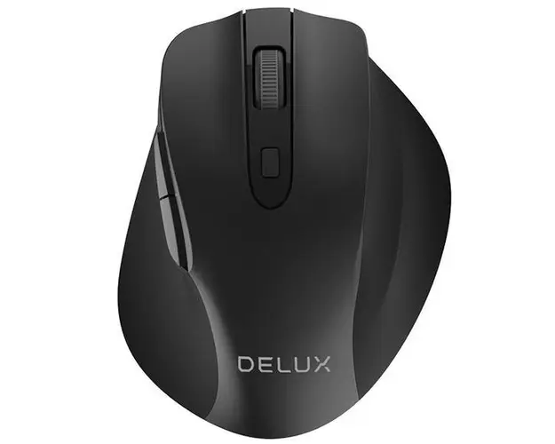 Mouse Optic Delux M517GX-BK, USB Wireless, 1600 DPI (Negru)