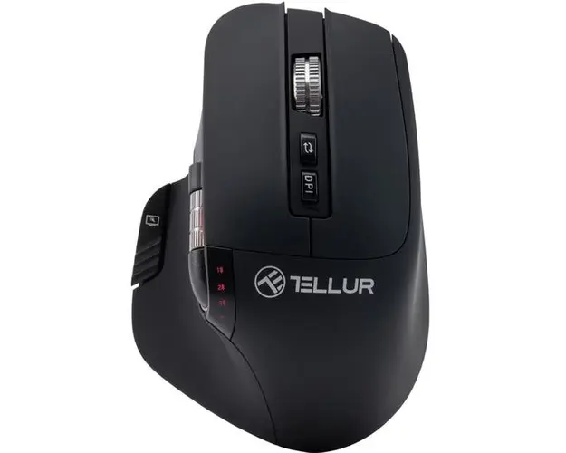 Mouse fara fir Tellur Shade, Bluetooth (Negru)