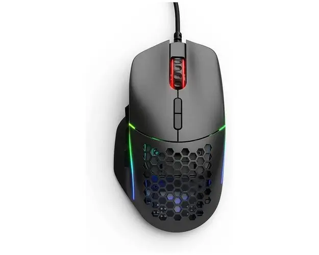 Mouse Gaming Glorious PC Gaming Race Model I, 19000 dpi, USB, iluminare RGB (Negru) 