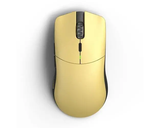 Mouse Gaming Glorious PC Gaming Race Race Model O Pro Wireless, 19000 dpi, UBS (Galben) 