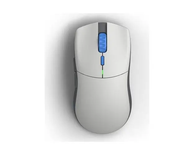 Mouse Gaming Glorious PC Gaming Race Series One PRO Wireless, USB, 19000 dpi (Gri/Albastru) 