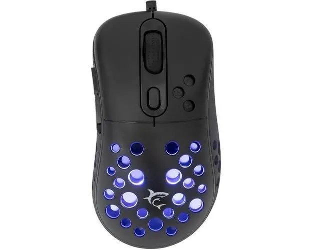 Mouse Gaming White Shark GM-5013 Azrael, iluminare RGB, 12.800 dpi, Pooling 1K (Negru)
