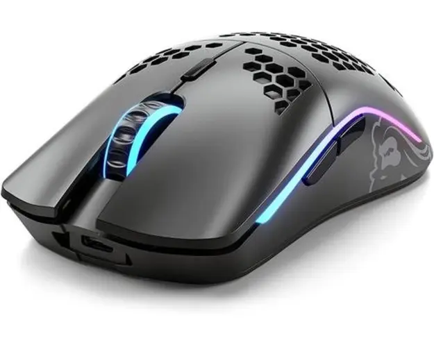 Mouse Gaming Wireless Glorious PC Model O, USB, Iluminare RGB (Negru)