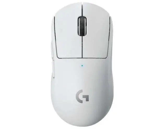 Mouse Gaming Wireless Logitech G Pro X Superlight Lightspeed, senzor LightSpeed Hero 25K DPI, USB (Alb)