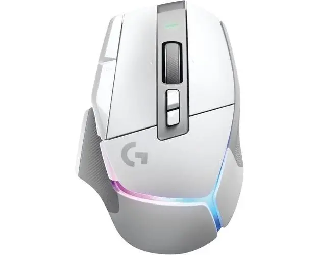 Mouse Gaming Wireless Logitech G502 X Plus Lightspeed, USB, 25600 dpi (Alb)