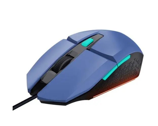 Mouse Gaming Optic Trust GXT110W Felox, 6400 DPI (Albastru)