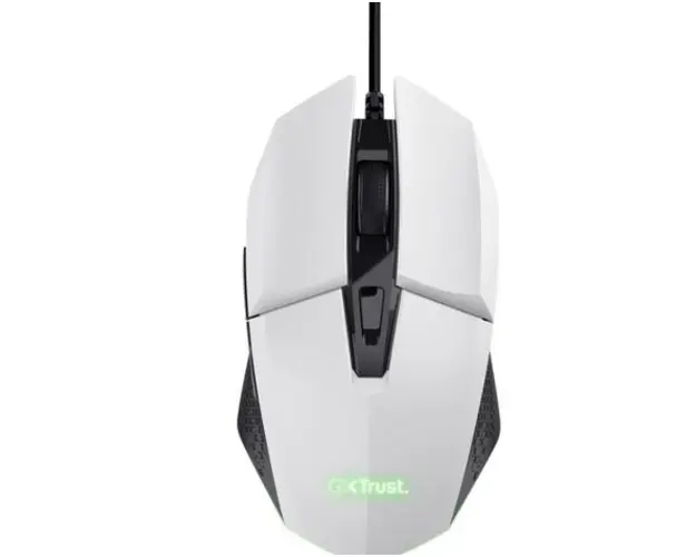 Mouse Gaming Optic Trust GXT110W Felox, 6400 DPI (Alb)
