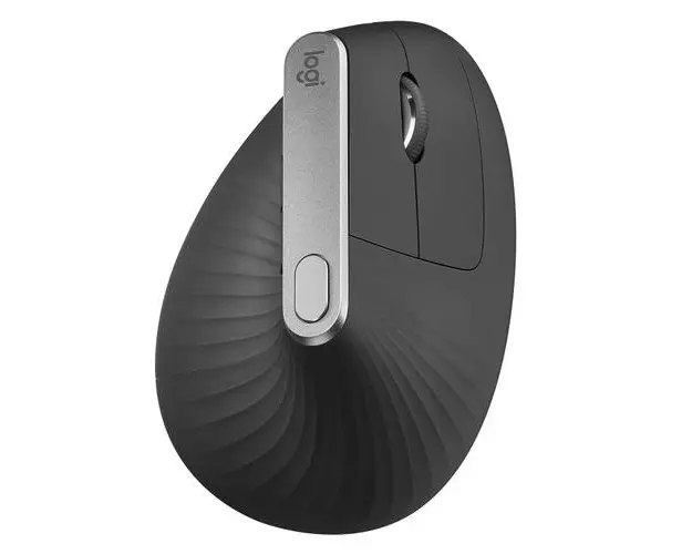 Mouse Wireless Logitech MX Vertical, 1600 DPI, USB, Ergonomic (Negru)