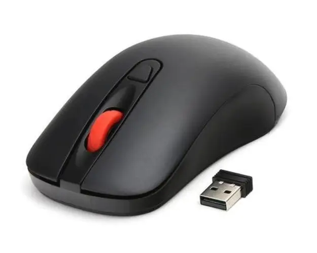 Mouse Wireless Omega 45269 OM-520, 1600 dpi (Negru)