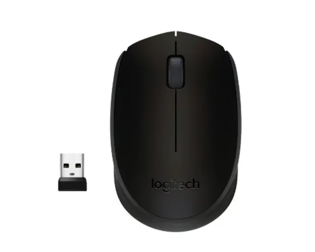 Mouse Wireless Optic Logitech B170, USB, 1000 DPI (Negru)