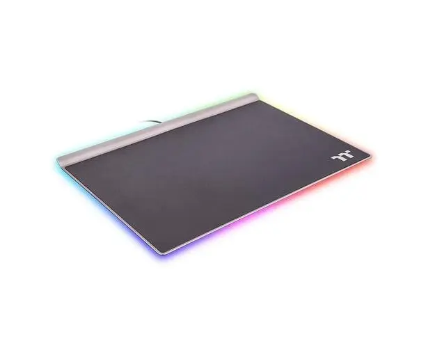 Mousepad Thermaltake Premium Argent MP1, iluminare RGB