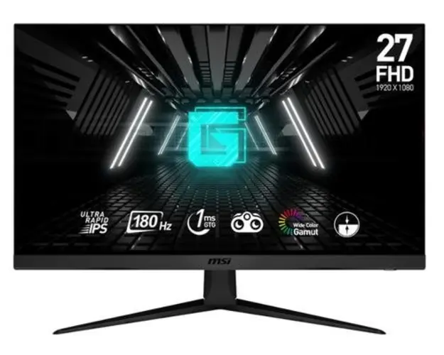 Monitor Gaming Ultra Rapid IPS LED MSI 27inch G2712F, Full HD (1920 x 1080), HDMI, DisplayPort, 180 Hz, 1 ms (Negru)