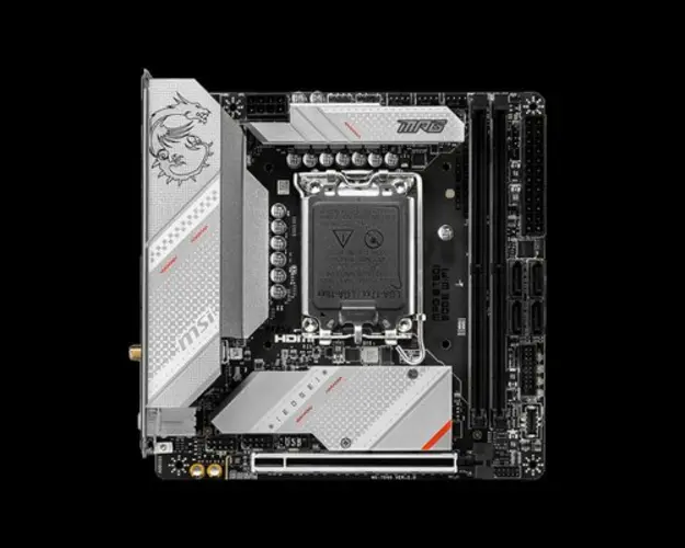 Placa de baza MSI MPG B760I EDGE WIFI, DDR5, Intel B760, LGA 1700, mITX 
