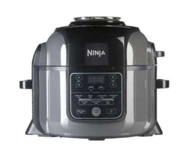 Multicooker Ninja OP300EU, 1460 W, 6L, Functie Slow Cook, 7 moduri de gatire (Gri/Negru)
