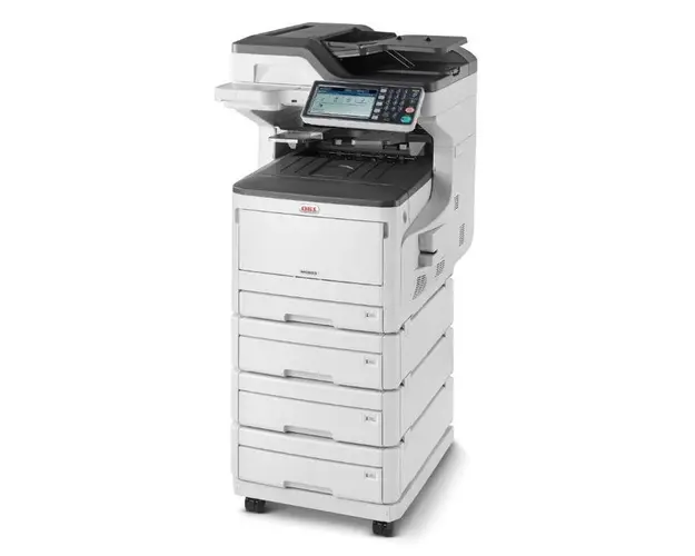 Multifunctionala Laser Color OKI MC853dnv, A3, 23ppm, Duplex, Retea, +4 tavi hartie (Alb)