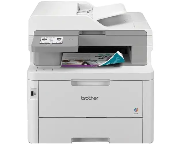 Multifunctional Laser Brother MFC-L8390CDW, A4, Color, ADF, Fax, 30 ppm, USB, Retea, Wireless, NFC (Alb)