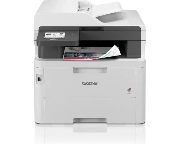 Multifunctional Laser Brother MFC-L3740CDW, A4, 18 ppm, Color, Duplex, Fax, USB 2.0, Retea, Wireless (Alb/Gri)