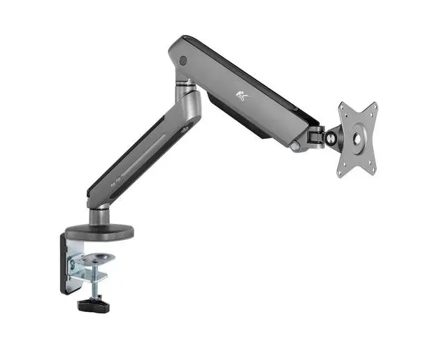 Suport Monitor NanoRS RS165, iluminare RGB, 17inch-32inch, 9 kg, VESA 75x75, 100x100 (Argintiu)