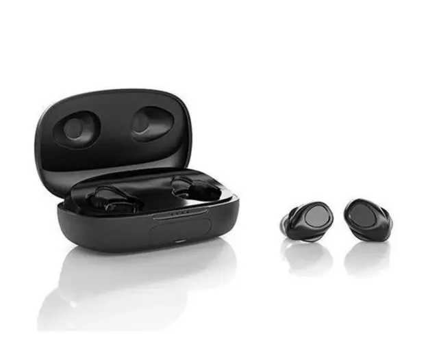 Casti True Wireless Natec SOHO, Bluetooth, Functie acumulator, Microfon, Touch Control (Negru)