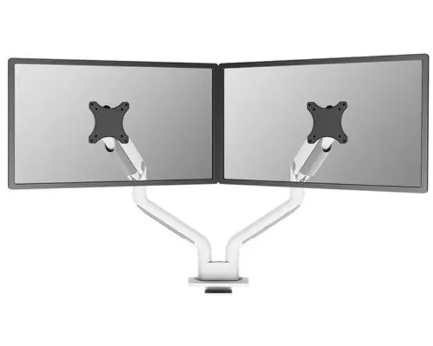 Suport 2 monitoare Neomounts DS70S-950WH1, 17inch-35inch, 18 kg, VESA 75x75, 100x100 (Alb)