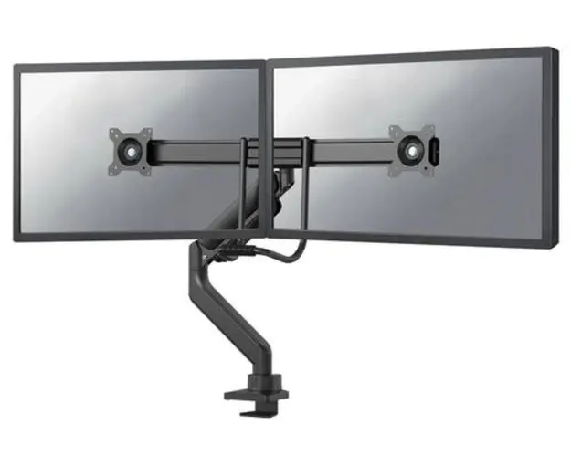 Suport 2 monitoare Neomounts DS75-450BL2, 17inch-32inch, 16 kg, VESA 75x75, 100x100 (Negru)