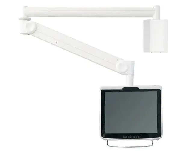 Suport monitor de perete Neomounts FPMA-HAW100HC, 10inch-32inch, 12 kg, VESA 75x75, 100x100 (Alb)