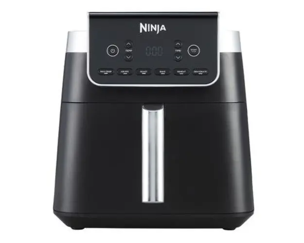 Friteuza cu aer cald Ninja Max Pro AF180EU, 2000 W, 6.2 l, capacitate mancare 1.2 kg, 6 programe, temperatura 40 - 240 C, oprire automata (Negru)