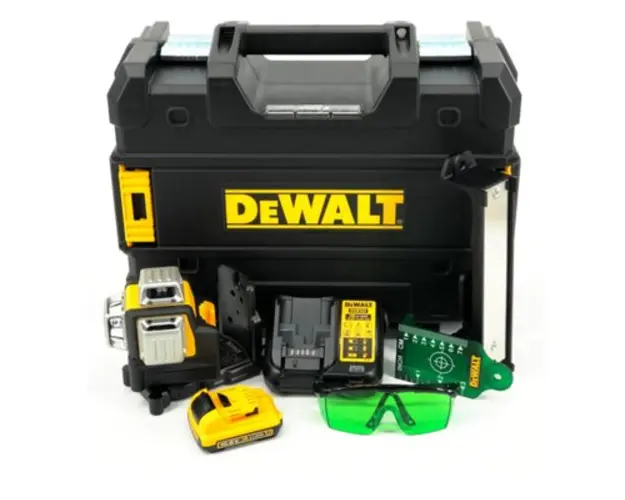 Nivela laser in cruce DeWalt DCE089D1G-QW, autonivelanta, 1080 10,8V, lumina verde