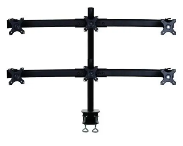 Suort monitoare birou Neomounts FPMA-D700D6, 19inch-27inch, 8 Kg monitor (Negru)
