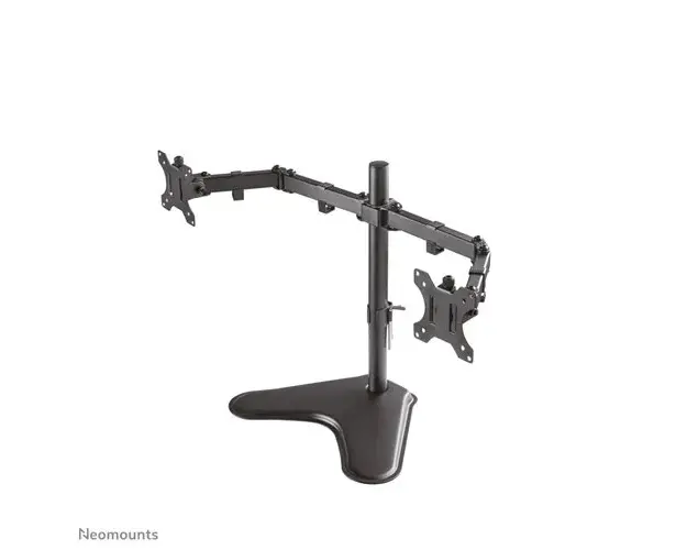 Suport Monitor de Birou Dual Neomounts FPMA-D550DDBLACK, 10inch - 32inch, VESA 100x100, 8kg (Negru)