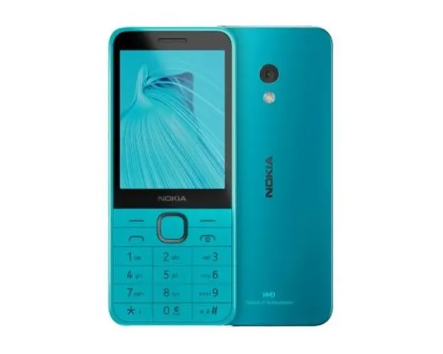 Telefon Mobil Nokia 235 4G (2024), Ecran TFT LCD 2.8inch, Dual SIM, 4G (Albastru)