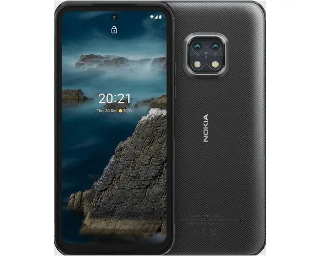 Telefon mobil Nokia XR20, Procesor Qualcomm SM4350 Snapdragon 480 5G Octa-Core, IPS LCD Capacitiv touchscreen 6.67inch, 4GB RAM, 64GB Flash, Camera Duala 48+13MP, 5G, Wi-Fi, Dual SIM, Android (Gri)