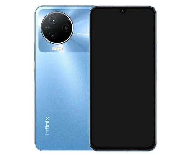 Telefon Mobil Infinix Note 12 Pro, Procesor Mediatek MT8781 Helio G99, AMOLED 6.7inch, 8GB RAM, 256GB Flash, Camera Tripla 108 + 2 + QVGA, Wi-Fi, 4G, Dual Sim, Android (Albastru)