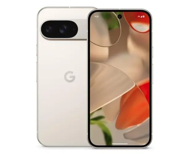 Telefon Mobil Google Pixel 9, Procesor Google Tensor G4 Octa-core, OLED Capacitive Touchscreen 6.3, 12GB RAM, 128GB Flash, Camera Duala 50+48MP, Wi-Fi, 5G, Dual SIM, Android (Crem) 